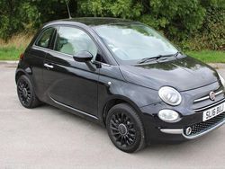 Black Used 2016 Fiat 500 Lounge Hatchback | £4,695 (Fair price)