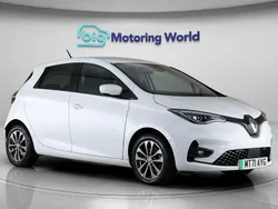 White Used 2021 Renault Zoe GT-Line Hatchback | £9,500 (Fair price)