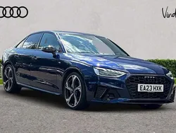 Blue Used 2023 Audi A4 Black Edition Sedan | £27,500 (Fair price)