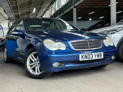 Blue Used 2003 Mercedes C180 Classic Sedan | £1,495 (Super price)