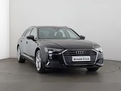 Black Used 2021 Audi A6 Sport Estate | £23,798 (Fair price)