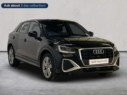 Black Used 2021 Audi Q2 S-Line SUV | £20,037 (A bit pricey)