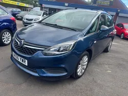 Blue Used 2017 Vauxhall Zafira Tourer Design Edition MPV | £5,999 (Good price)