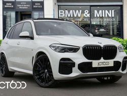 White Used 2022 BMW X5 M Sport SUV | £49,990 (Fair price)