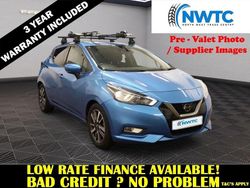 Blue Used 2017 Nissan Micra N-Connecta Hatchback | £8,795 (Fair price)