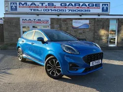 Blue Used 2022 Ford Puma ST-Line Hatchback | £15,250 (Fair price)