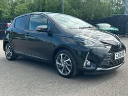 Black Used 2019 Toyota Yaris Hatchback | £9,969 (Fair price)
