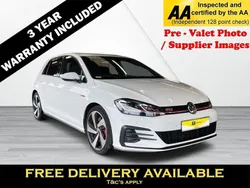 White Used 2019 VW Golf VII GTI Hatchback | £20,395 (Fair price)