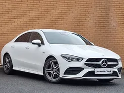 White Used 2020 Mercedes CLA220 AMG Line Premium Sedan | £23,498 (Fair price)