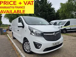 White Used 2018 Vauxhall Vivaro Sportive Van | £5,990 (Super price)