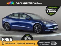 Blue Used 2021 Tesla Model 3 Long Range AWD Sedan | £19,197 (Fair price)