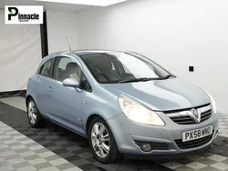 Blue Used 2008 Vauxhall Corsa Design Edition Hatchback | £3,995 (Fair price)