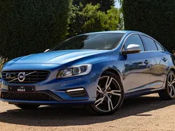 Blue Used 2017 Volvo S60 R-Design Sedan | £15,490 (Expensive)