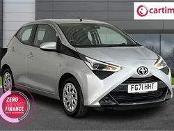 Silver Used 2022 Toyota Aygo X-play Hatchback | £11,053