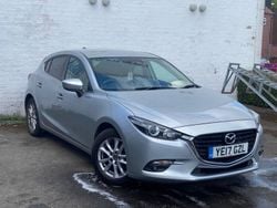 Silver Used 2017 Mazda 3 Hatchback | £9,492 (Fair price)