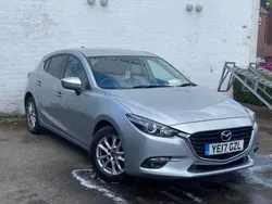 Silver Used 2017 Mazda 3 Hatchback | £9,492 (Good price)