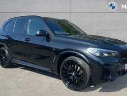 Black Used 2022 BMW X5 M Sport SUV | £39,969 (Good price)