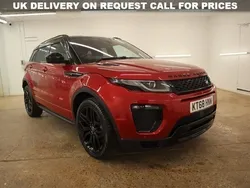 Red Used 2019 Land Rover Range Rover evoque HSE Dynamic SUV | £17,490 (Super price)