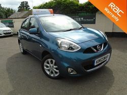 Blue Used 2015 Nissan Micra Acenta Hatchback | £3,999 (Fair price)