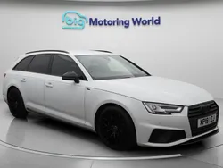 White Used 2019 Audi A4 Black Edition Estate | £17,000 (Fair price)