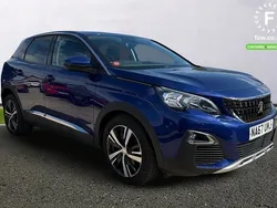 Blue Used 2017 Peugeot 3008 Allure Estate | £13,399 (Fair price)