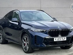 Blue Used 2023 BMW X6 M Sport SUV | £57,380 (Fair price)