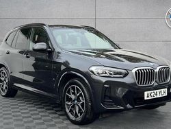 Grey Used 2024 BMW X3 M Sport SUV | £40,893 (Fair price)