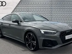 Quantum grey Used 2022 Audi A5 Sportback Black Edition Hatchback | £30,029 (Expensive)