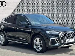 Black Used 2021 Audi Q5 S-Line SUV | £32,012 (A bit pricey)