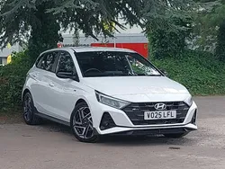 White Used 2025 Hyundai i20 N Line Hatchback | £19,998 (A bit pricey)