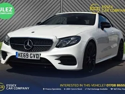 White Used 2020 Mercedes E220 AMG line Cabriolet | £21,999 (Good price)