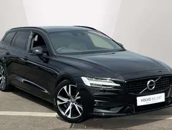 Black Used 2021 Volvo V60 R-Design Estate | £25,450 (A bit pricey)