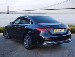 Black Used 2024 Mercedes C300e AMG Line Premium Plus Sedan | £35,449 (Good price)
