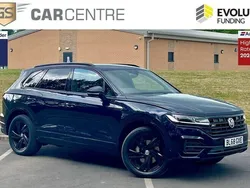 Blue Used 2018 VW Touareg R-line SUV | £26,300 (A bit pricey)