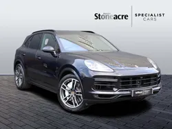 Black Used 2018 Porsche Cayenne Turbo SUV | £46,995 (Good price)