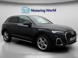 Black Used 2021 Audi Q5 S-Line SUV | £29,200 (Fair price)