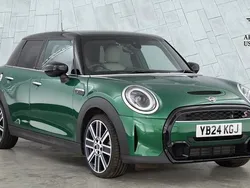 Green Used 2024 Mini Cooper S Exclusive Hatchback | £26,590 (Fair price)