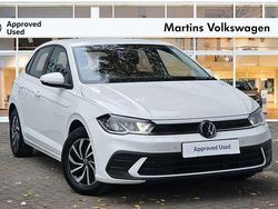 White Used 2023 VW Polo Life Hatchback | £16,995 (Fair price)