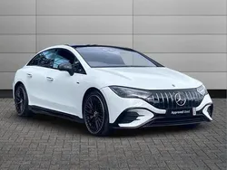 White Used 2024 Mercedes EQE AMG 53 Edition Sedan | £59,990