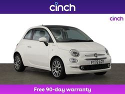 White Used 2023 Fiat 500 Dolcevita Hatchback | £11,899