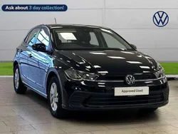 Black Used 2022 VW Polo Life Hatchback | £16,584 (Fair price)