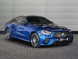 Blue Used 2023 Mercedes E300 AMG line Coupe | £36,993 (A bit pricey)
