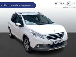White Used 2015 Peugeot 2008 Allure SUV | £6,977 (Fair price)