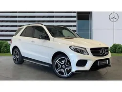 White Used 2018 Mercedes GLE350 AMG SUV | £30,890 (A bit pricey)