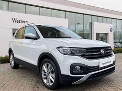 White Used 2021 VW T-Cross SE SUV | £18,598 (Fair price)