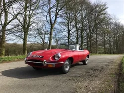 Signal red Used 1970 Jaguar E-Type Cabriolet | £100,000
