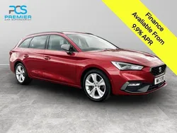 Red Used 2021 Seat Leon FR Estate | £10,995 (Fair price)