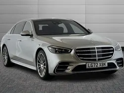Silver Used 2022 Mercedes S580 Executive Sedan | £75,995 (Fair price)