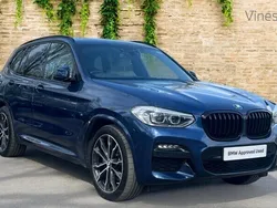 Blue Used 2021 BMW X3 M Sport SUV | £32,085 (Good price)