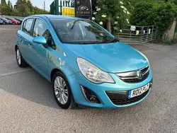 Blue Used 2012 Vauxhall Corsa Hatchback | £4,095 (Fair price)